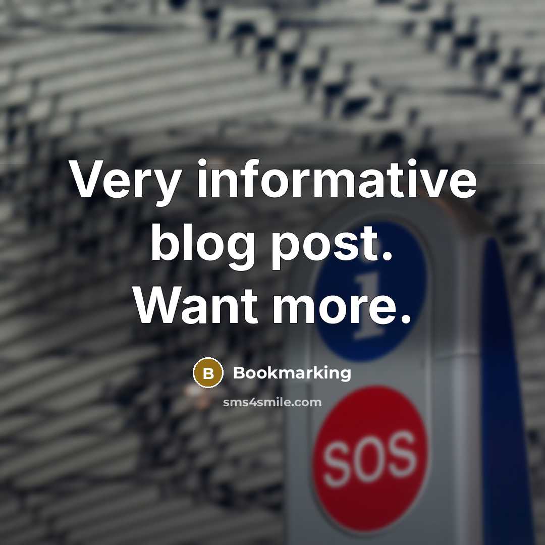 “Very informative blog post. Want more.” quote by Bookmarking