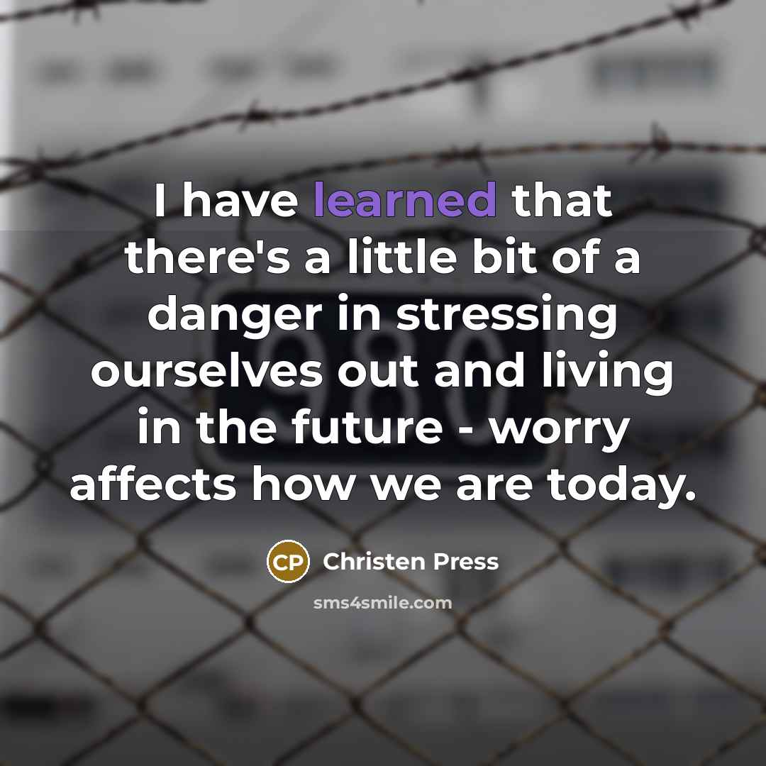 “I have learned that there's a little bit of a…” quote by Christen Press