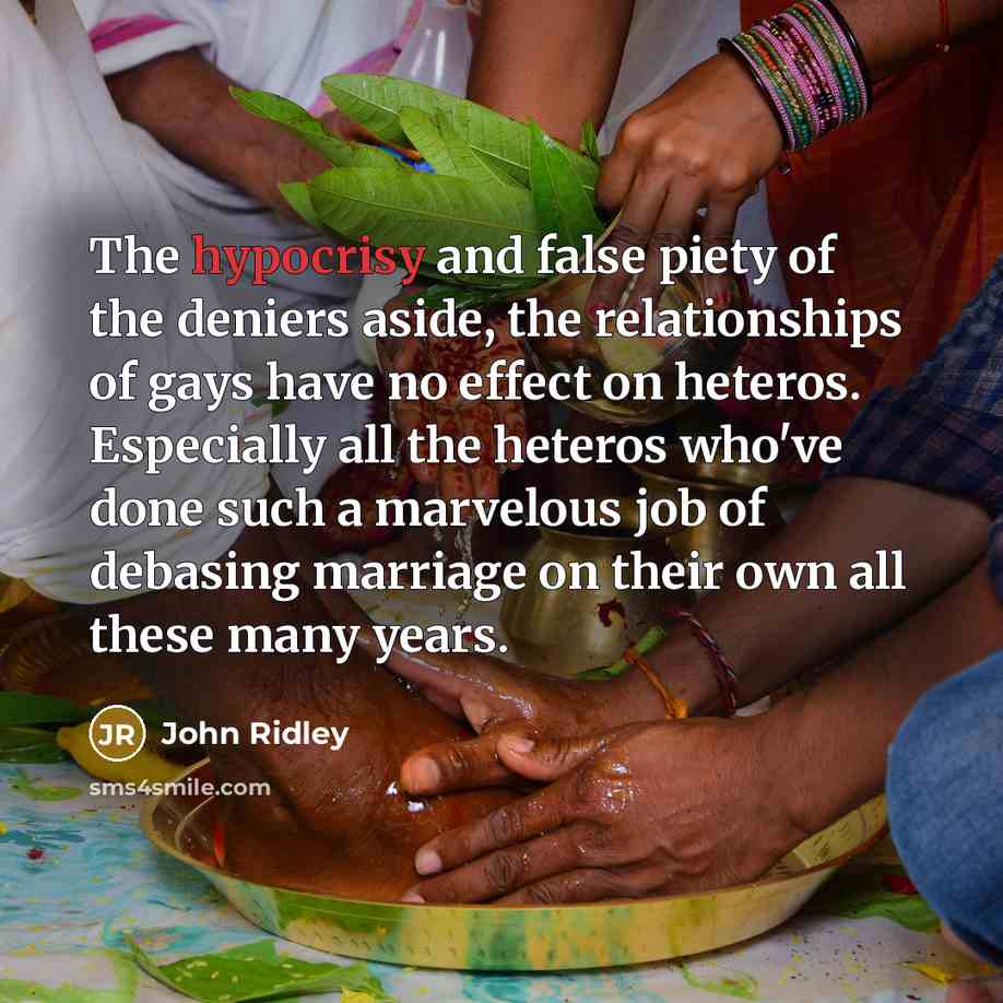 “The hypocrisy and false piety of the deniers aside, the…” quote by John Ridley