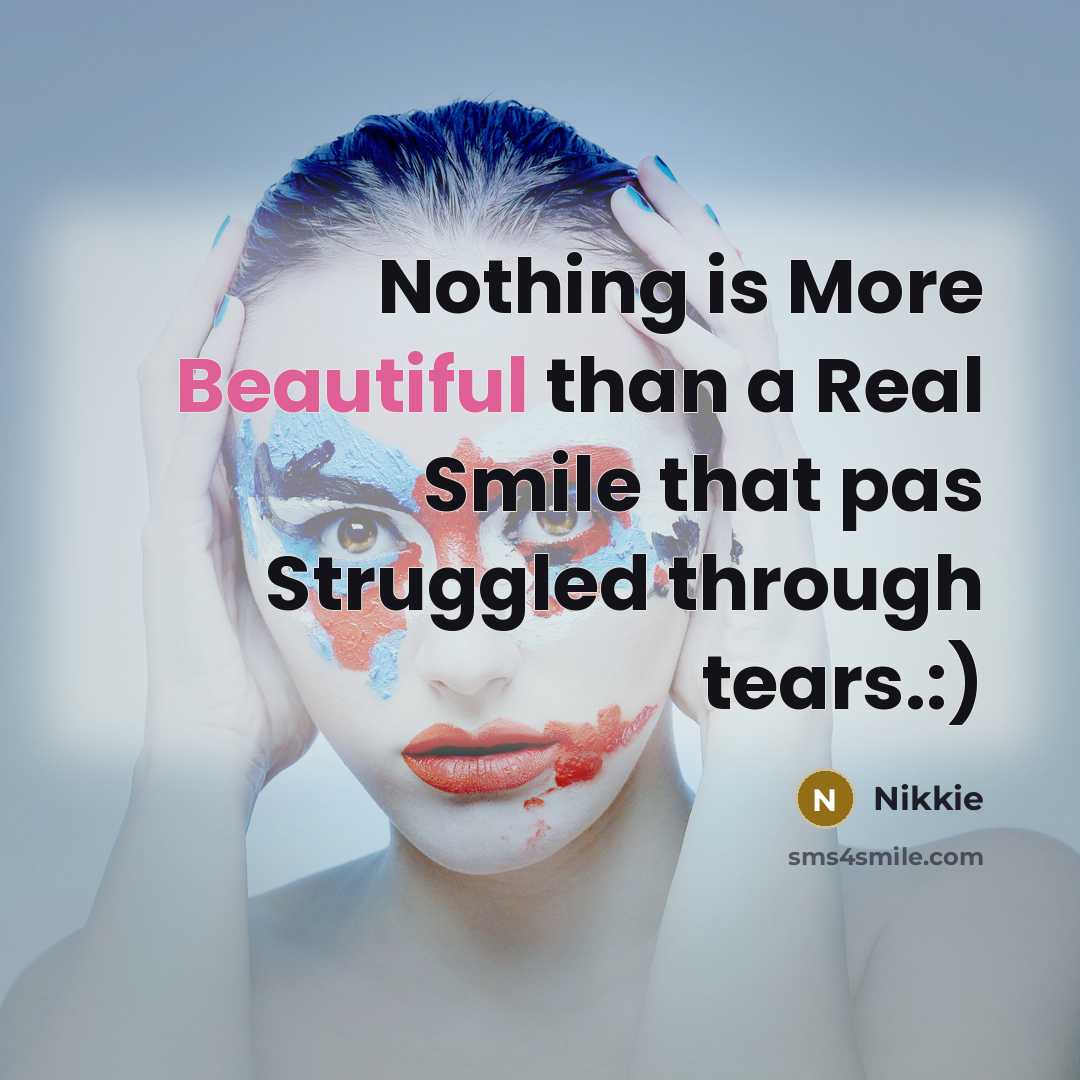 “Nothing is More Beautiful than a Real Smile that pas…” quote by Nikkie