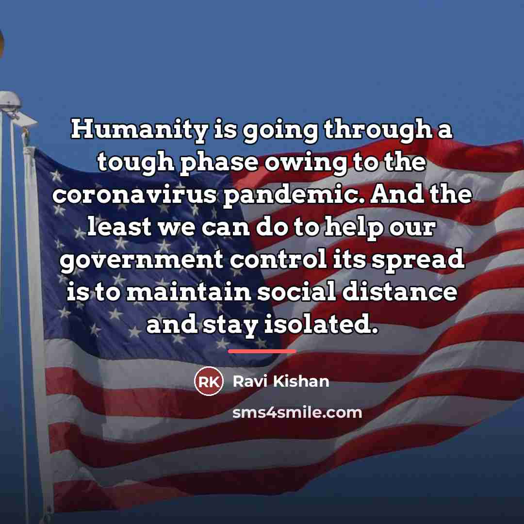 “Humanity is going through a tough phase owing to the…” quote by Ravi Kishan