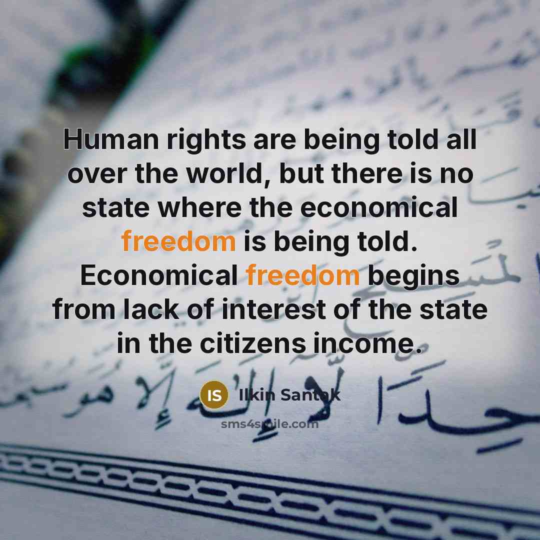 “Human rights are being told all over the world, but…” quote by Ilkin Santak