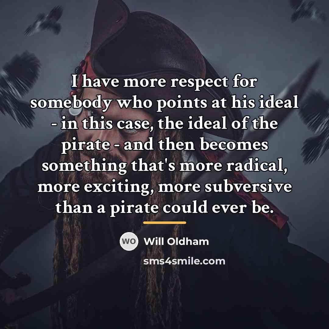 “I have more respect for somebody who points at his…” quote by Will Oldham