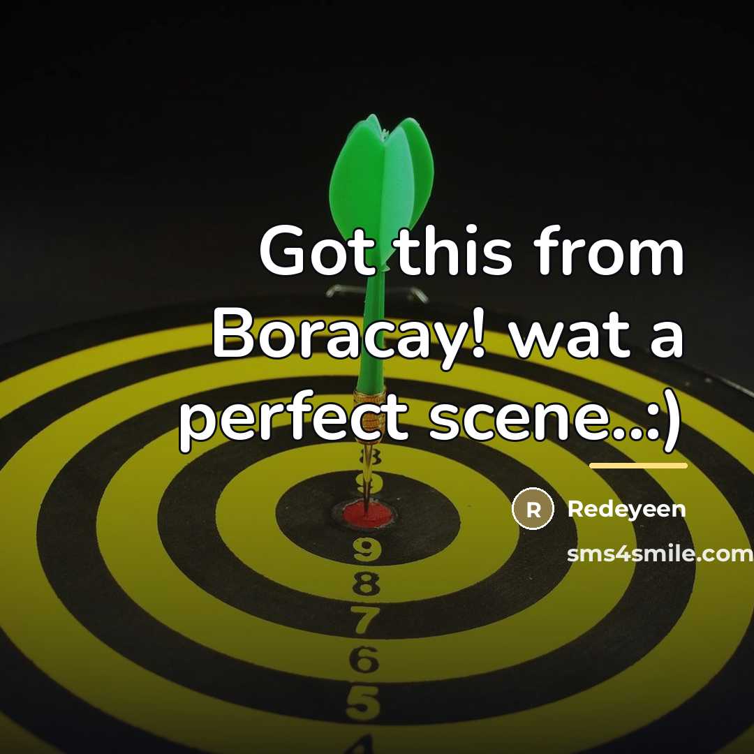 “Got this from Boracay! wat a perfect scene..:)…” quote by Redeyeen