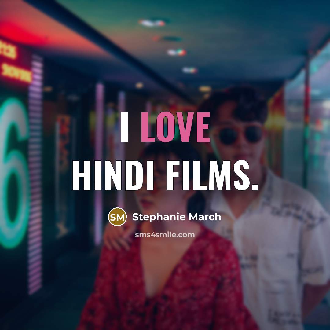 “I love Hindi films.…” quote by Stephanie March