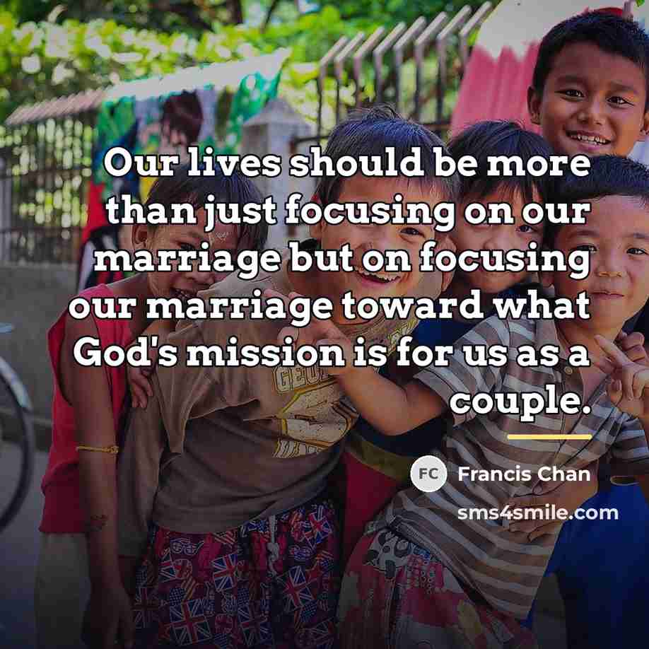 “Our lives should be more than just focusing on our…” quote by Francis Chan