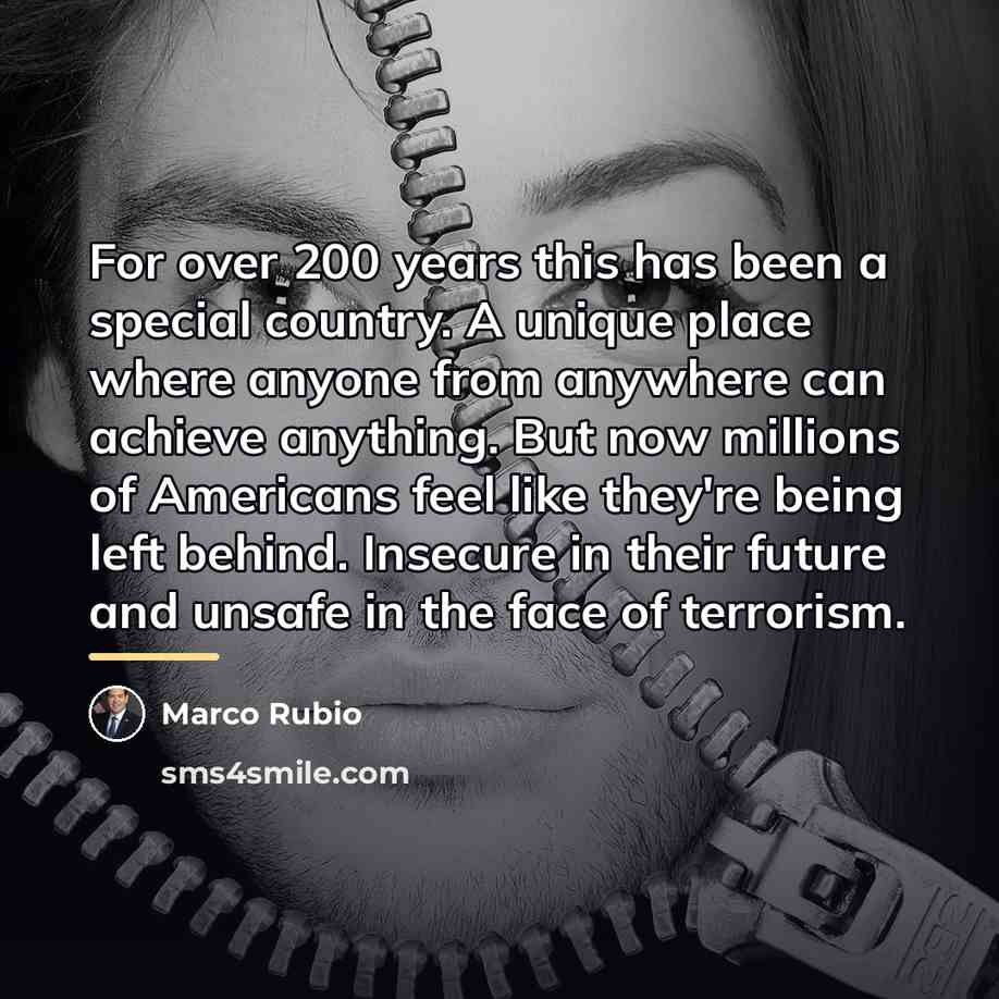 “For over 200 years this has been a special country.…” quote by Marco Rubio
