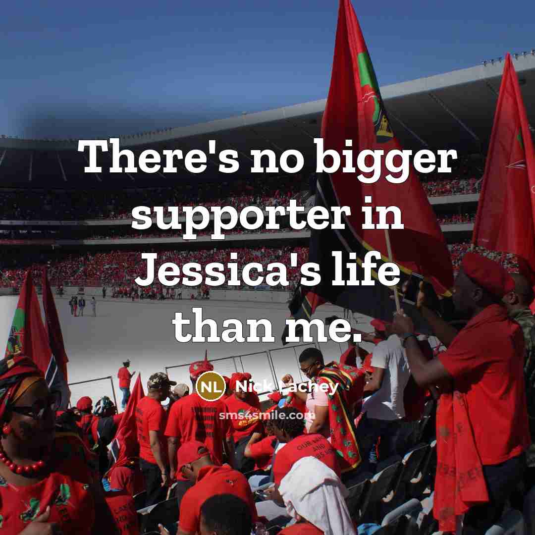 “There's no bigger supporter in Jessica's life than me.…” quote by Nick Lachey