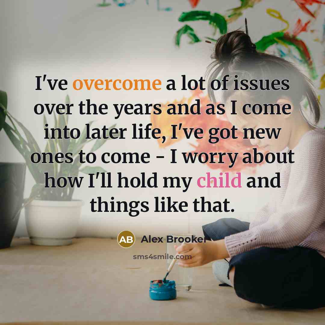 “I've overcome a lot of issues over the years and…” quote by Alex Brooker