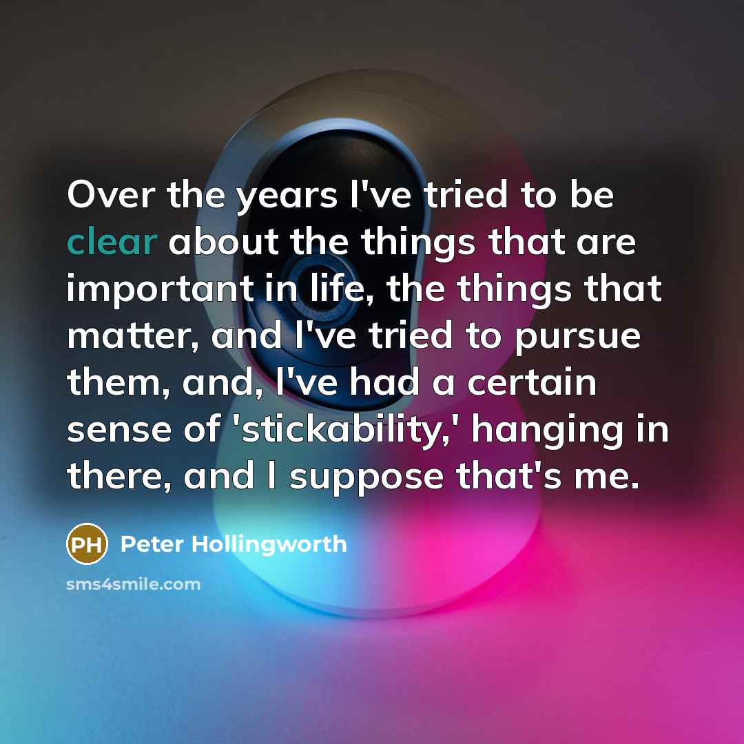 “Over the years I've tried to be clear about the…” quote by Peter Hollingworth