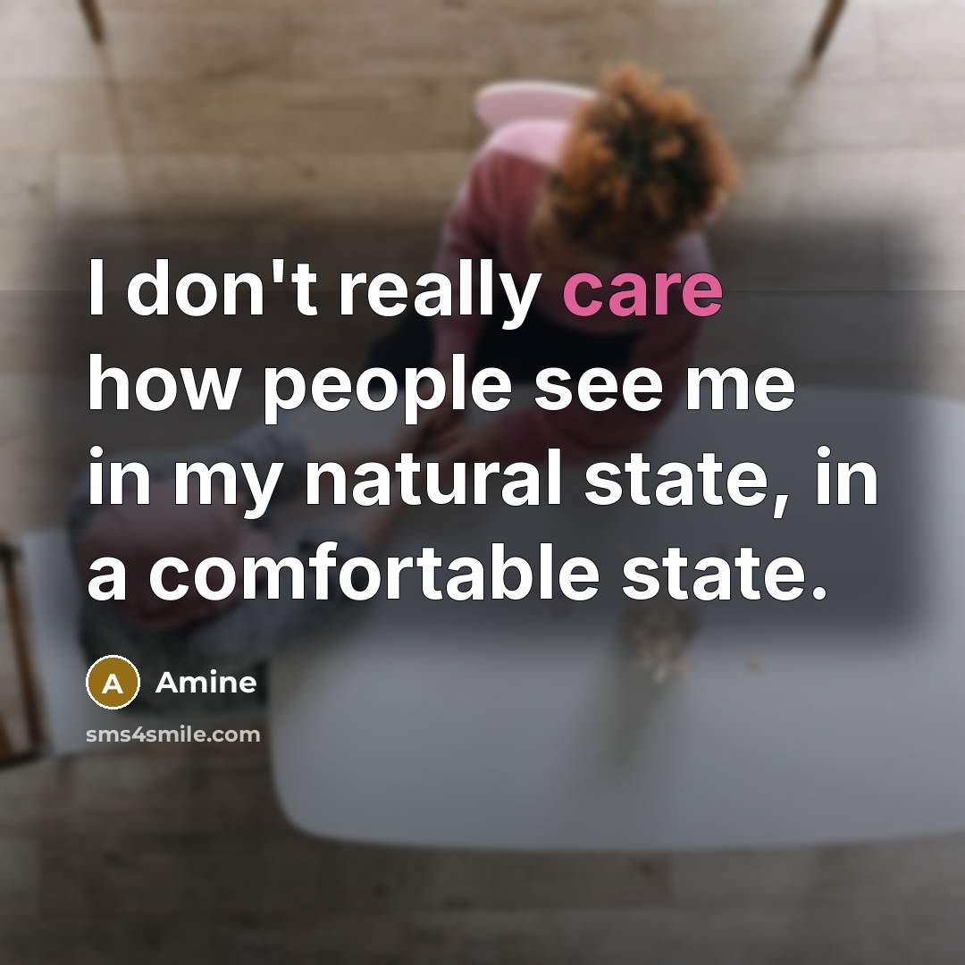 “I don't really care how people see me in my…” quote by Amine