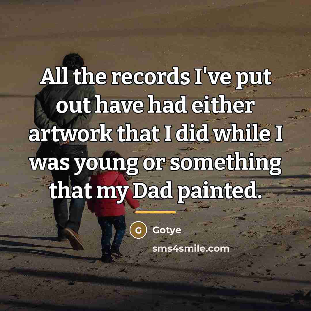“All the records I've put out have had either artwork…” quote by Gotye