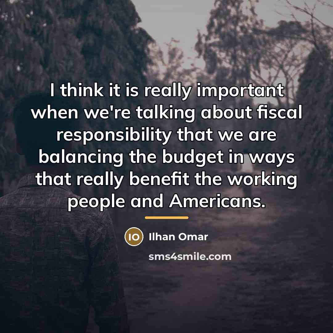 “I think it is really important when we're talking about…” quote by Ilhan Omar