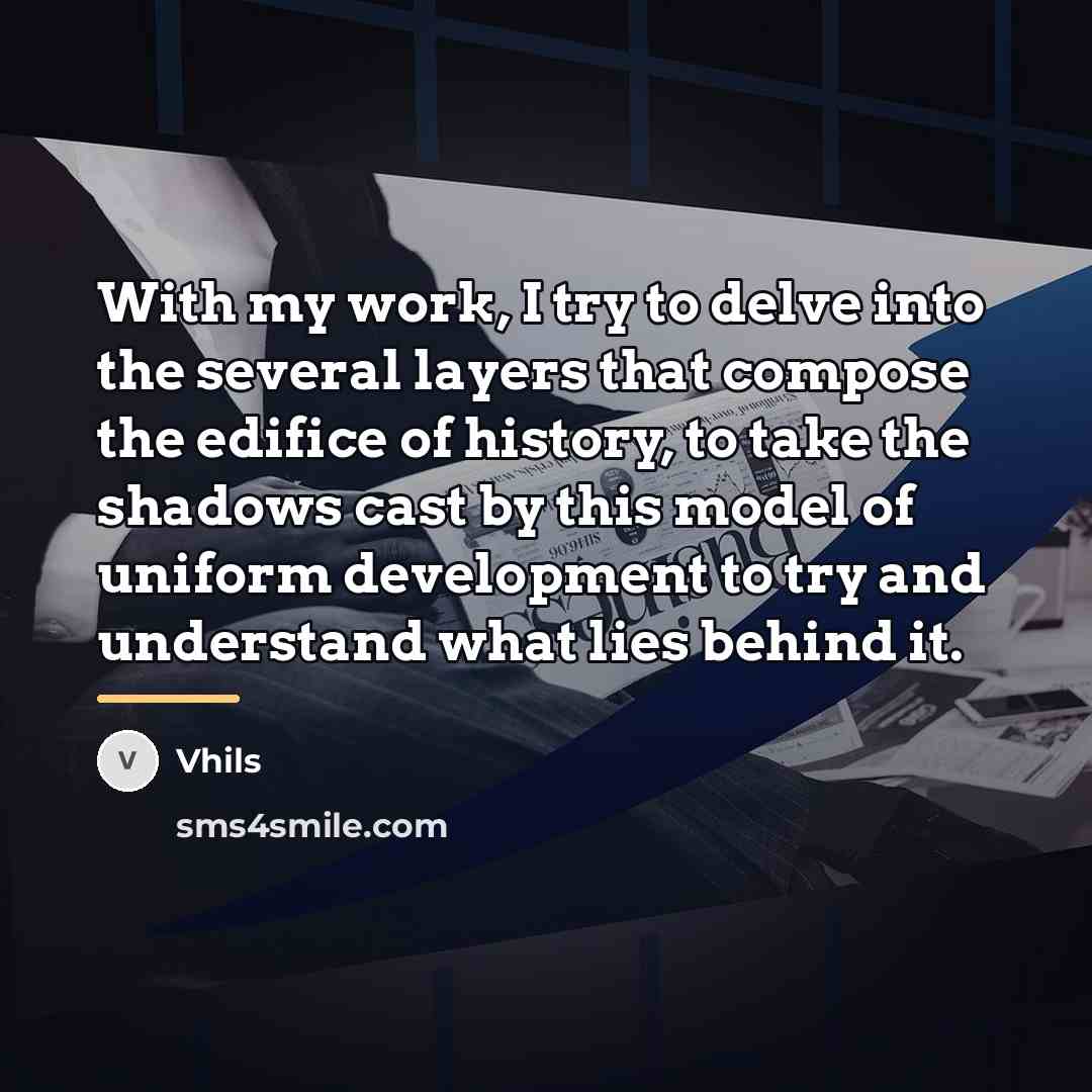 “With my work, I try to delve into the several…” quote by Vhils