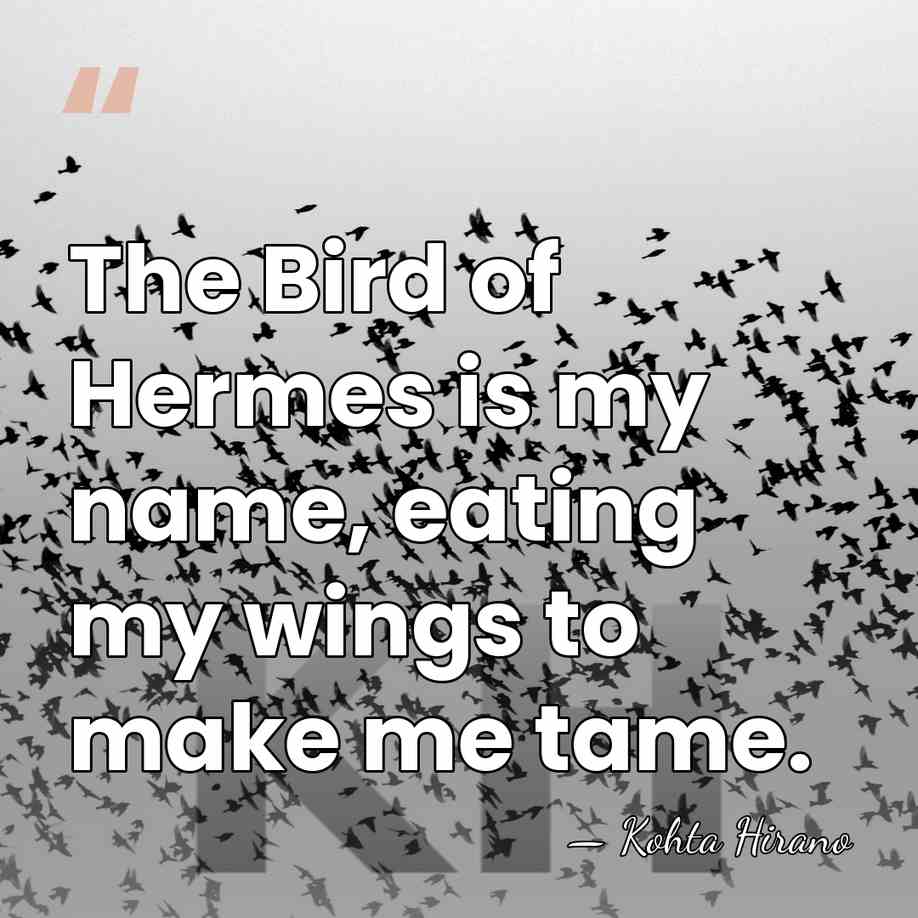 The Bird of Hermes is my name, eating my wings to make&hellip; - Kohta Hirano