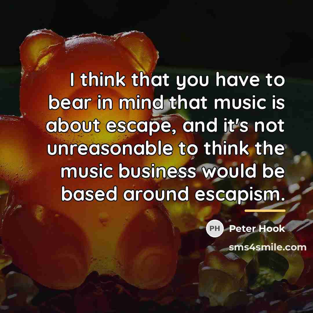 “I think that you have to bear in mind that…” quote by Peter Hook