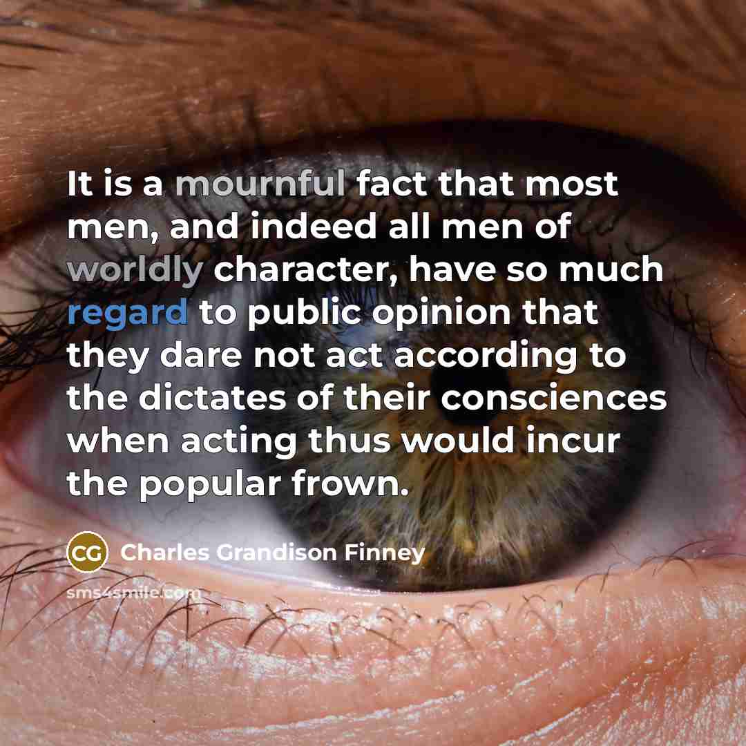“It is a mournful fact that most men, and indeed…” quote by Charles Grandison Finney