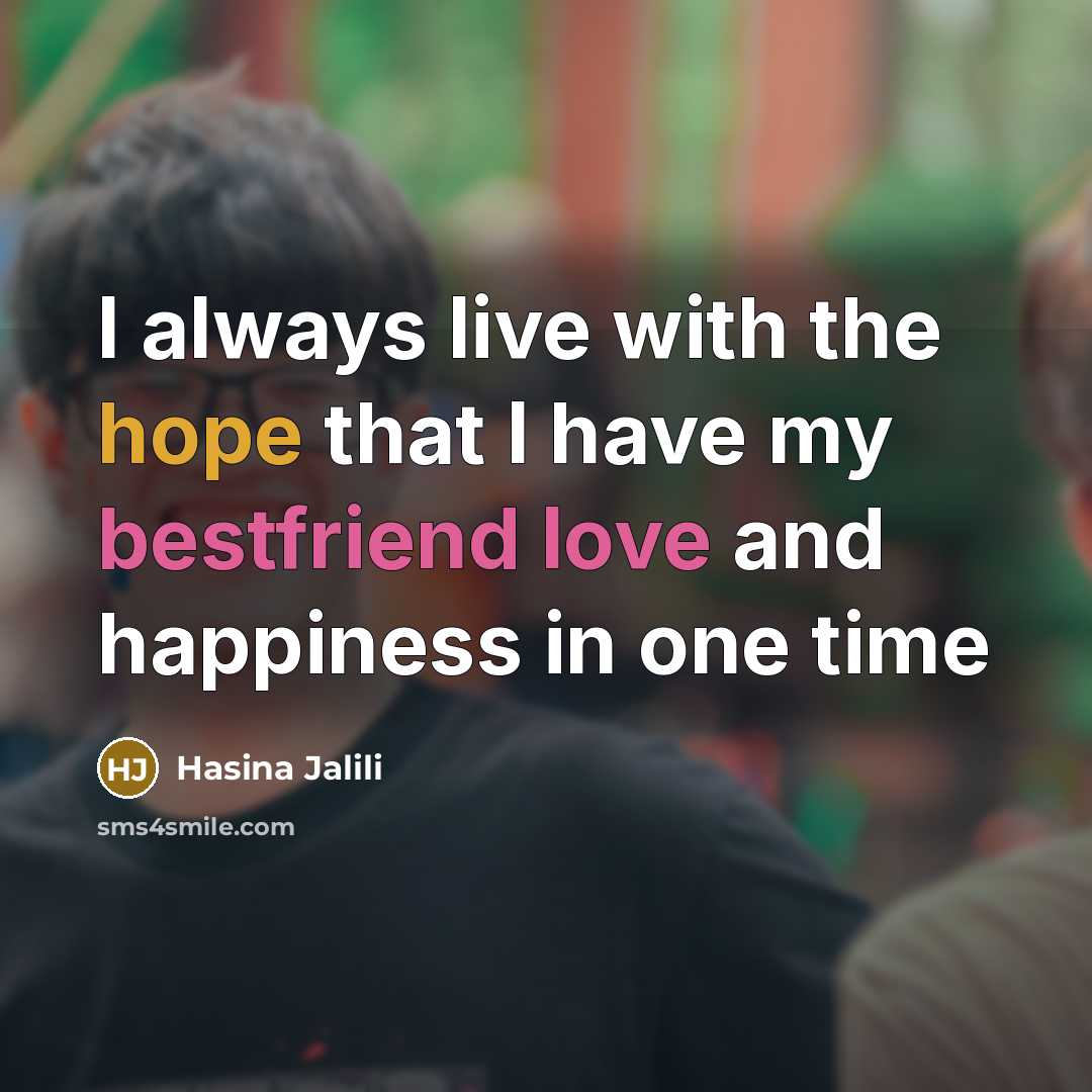 “I always live with the hope that I have my…” quote by Hasina Jalili