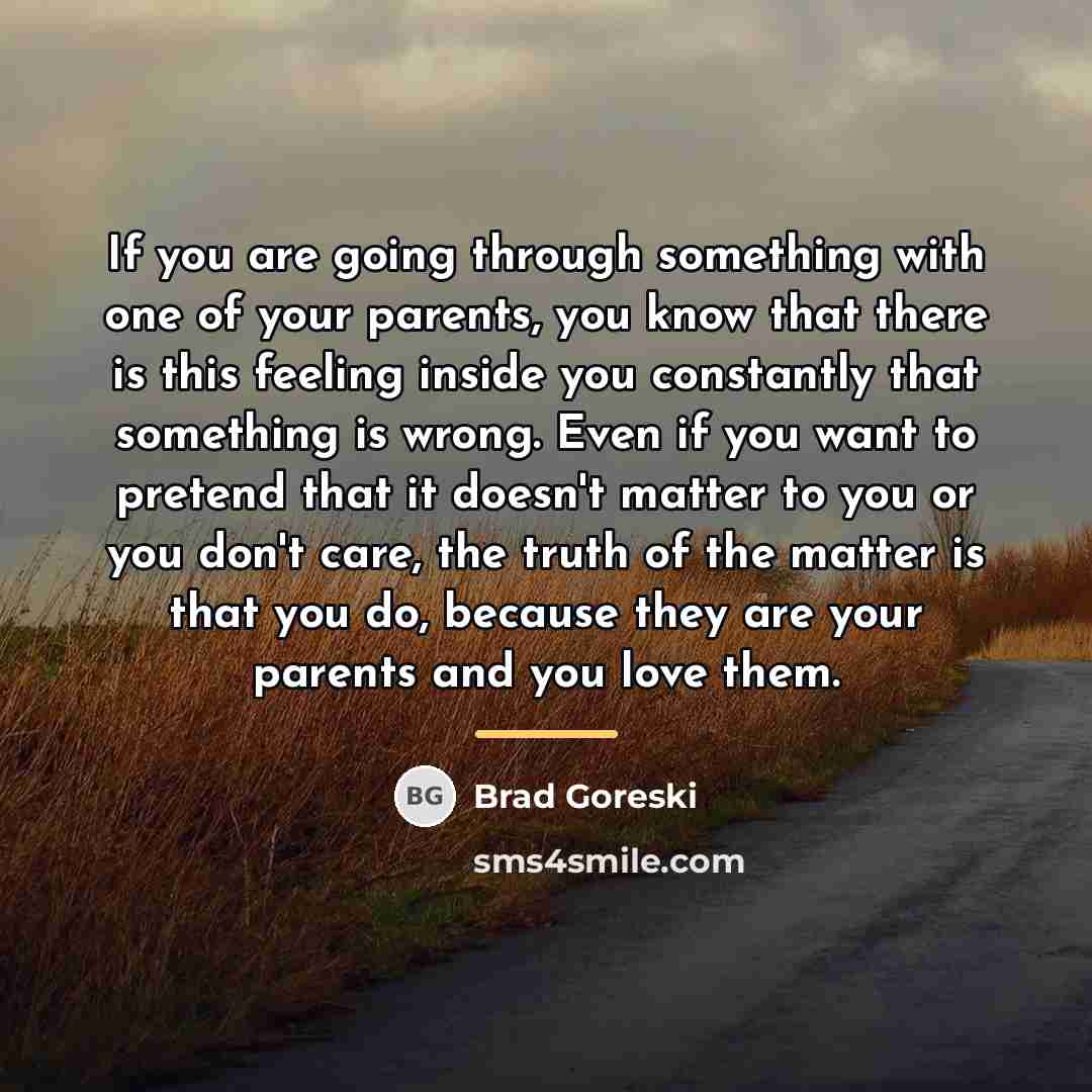 “If you are going through something with one of your…” quote by Brad Goreski