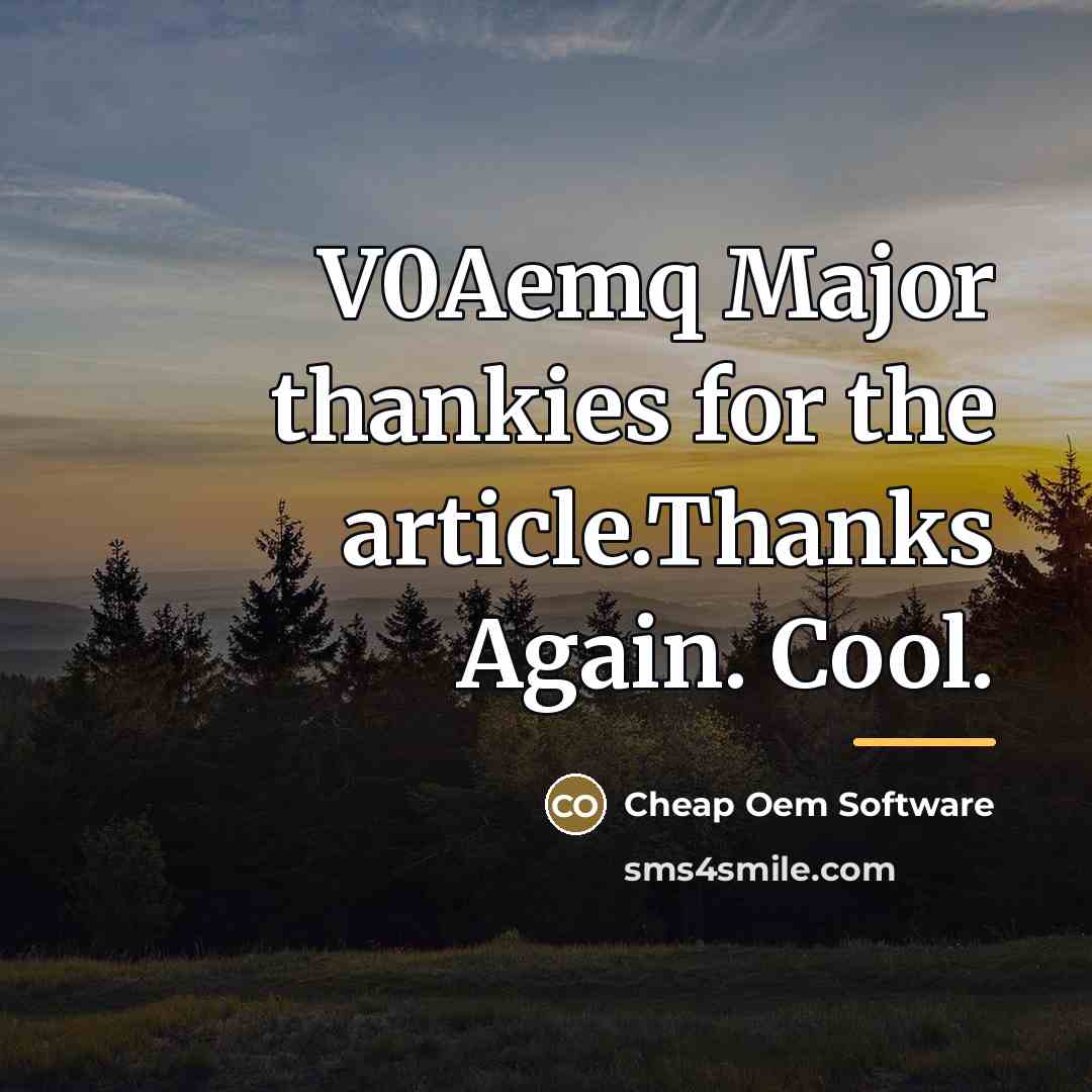 “V0Aemq Major thankies for the article.Thanks Again. Cool.…” quote by Cheap Oem Software