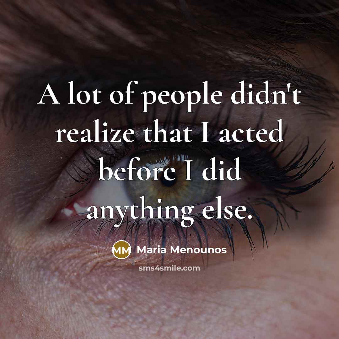 “A lot of people didn't realize that I acted before…” quote by Maria Menounos