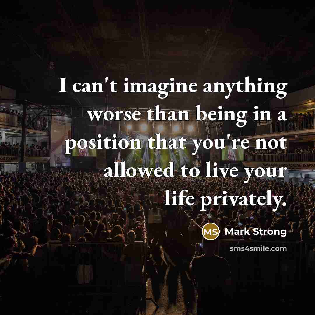 “I can't imagine anything worse than being in a position…” quote by Mark Strong
