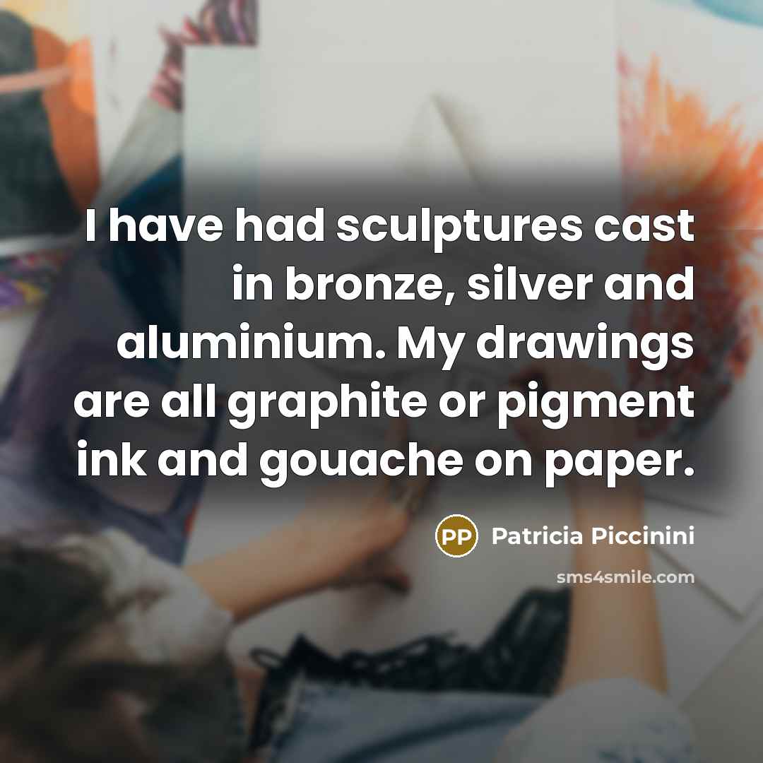 “I have had sculptures cast in bronze, silver and aluminium.…” quote by Patricia Piccinini