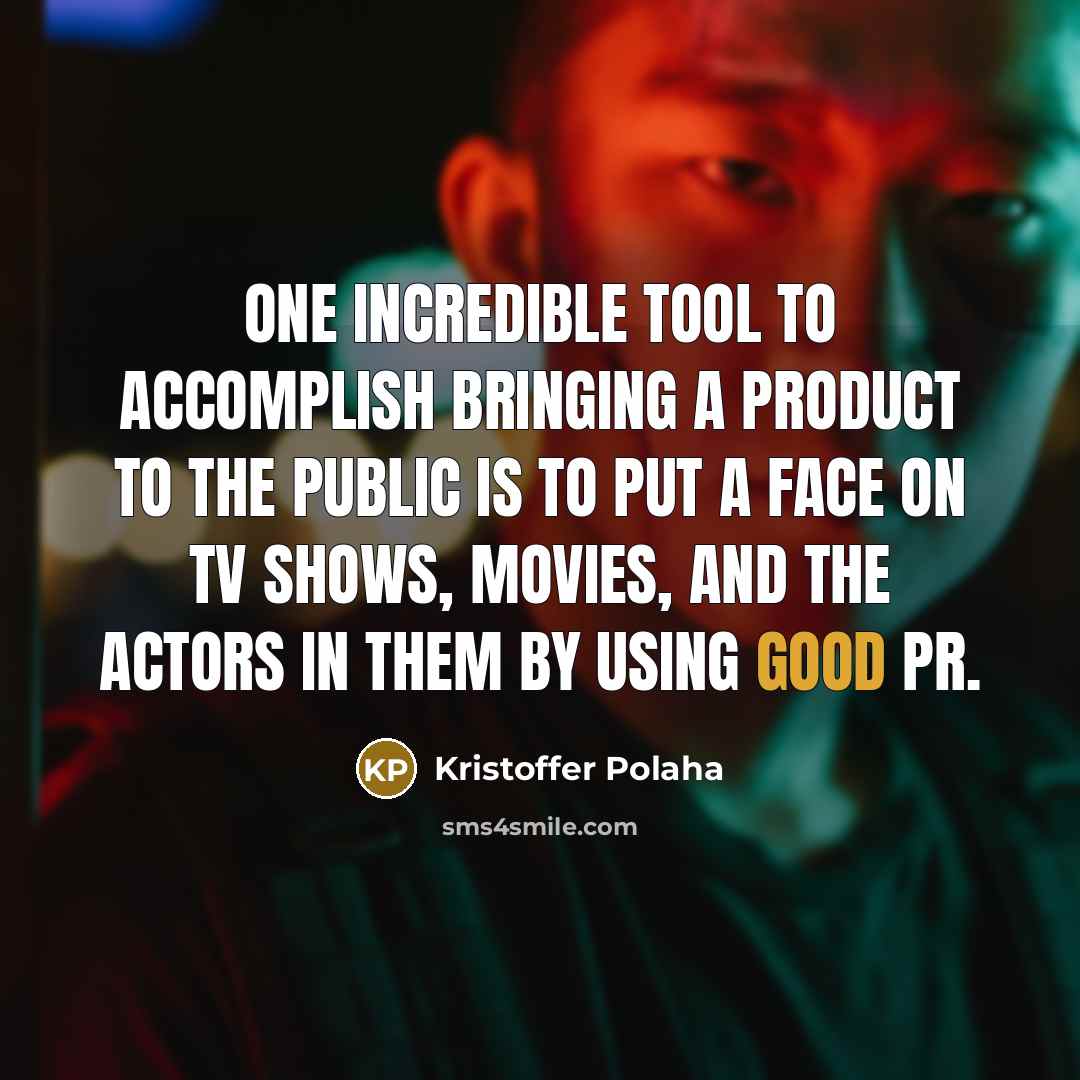 “One incredible tool to accomplish bringing a product to the…” quote by Kristoffer Polaha