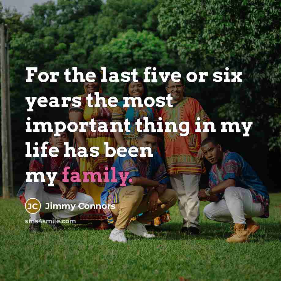 “For the last five or six years the most important…” quote by Jimmy Connors