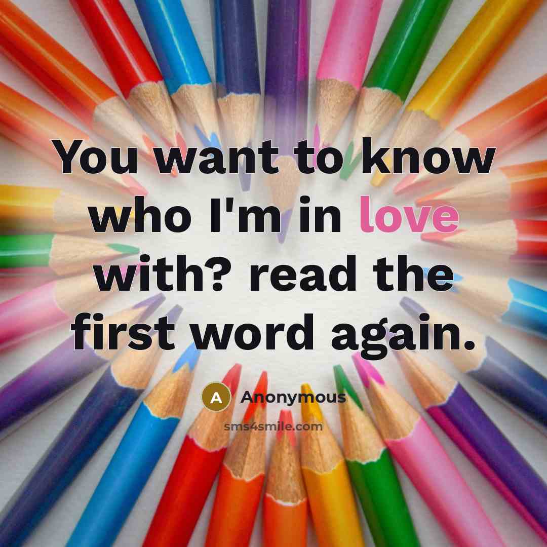 “You want to know who I'm in love with? read…” quote by Anonymous