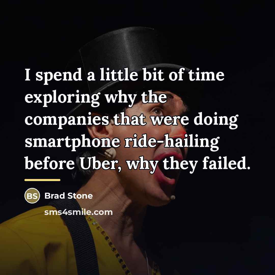 “I spend a little bit of time exploring why the…” quote by Brad Stone