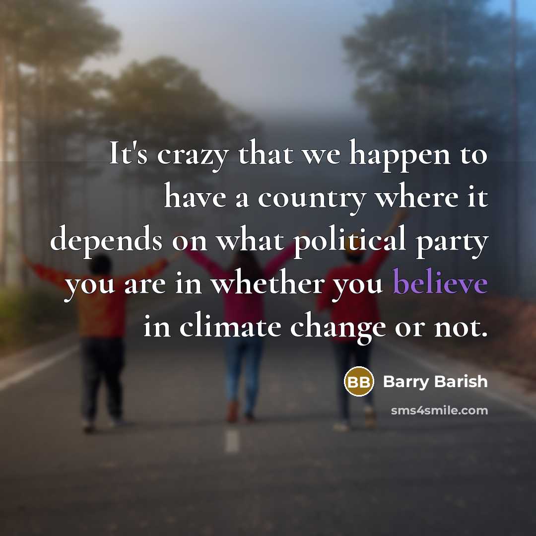 “It's crazy that we happen to have a country where…” quote by Barry Barish
