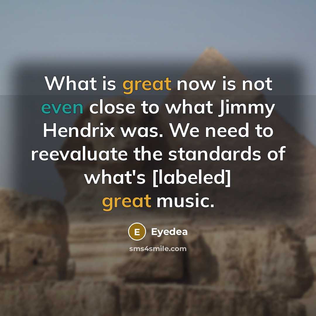 “What is great now is not even close to what…” quote by Eyedea