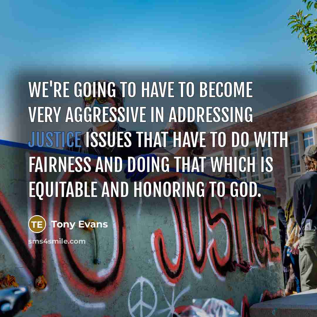 “We're going to have to become very aggressive in addressing…” quote by Tony Evans