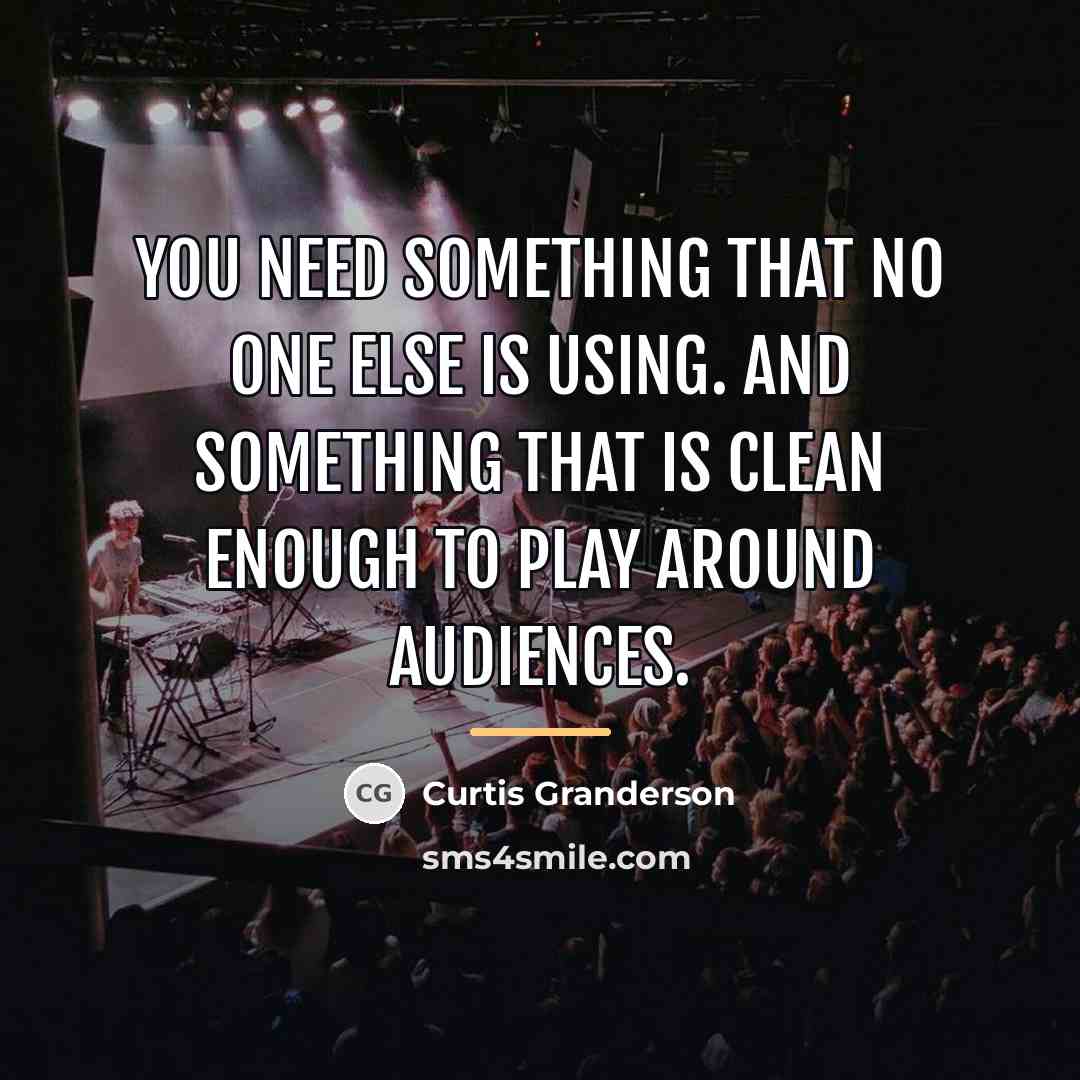“You need something that no one else is using. And…” quote by Curtis Granderson