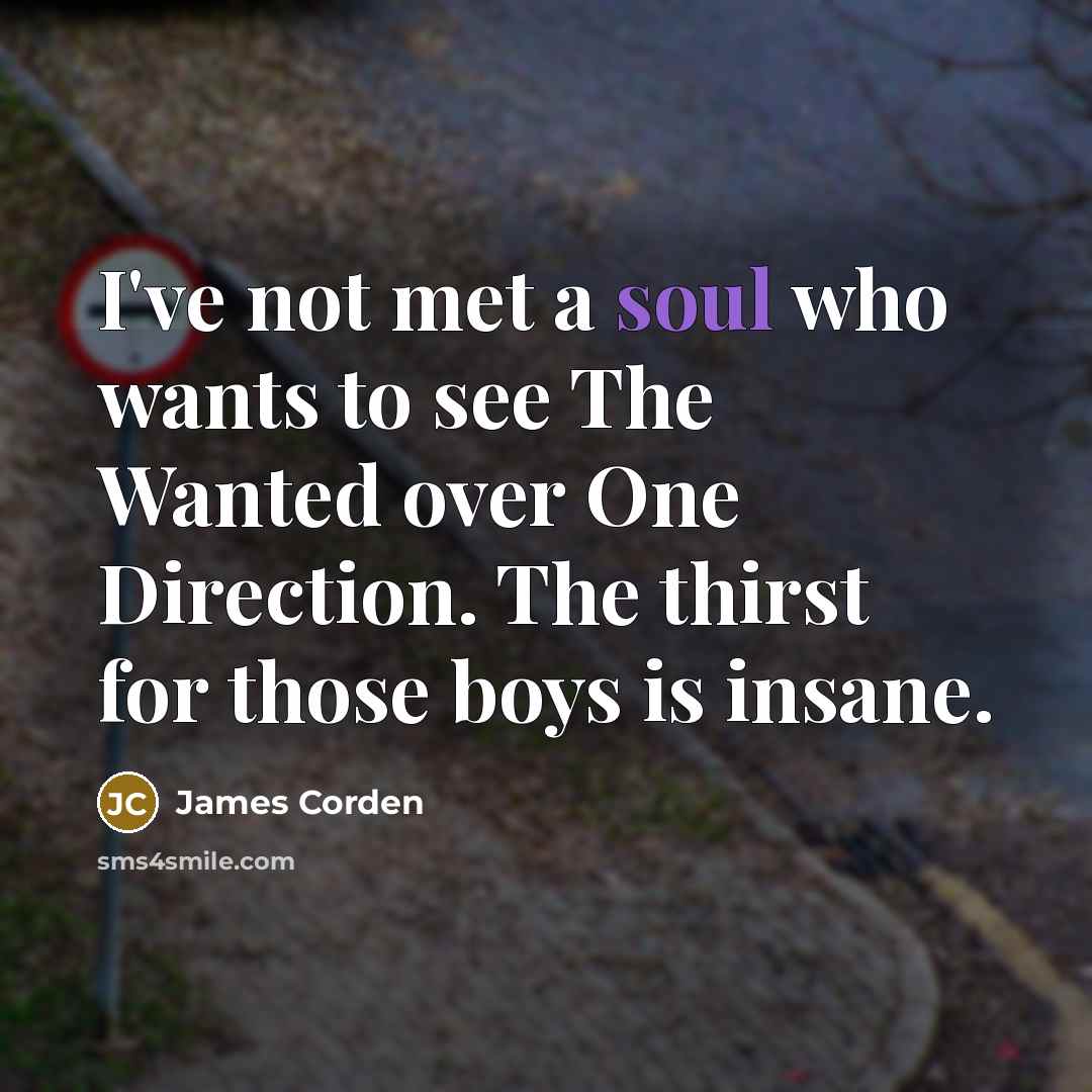 “I've not met a soul who wants to see The…” quote by James Corden