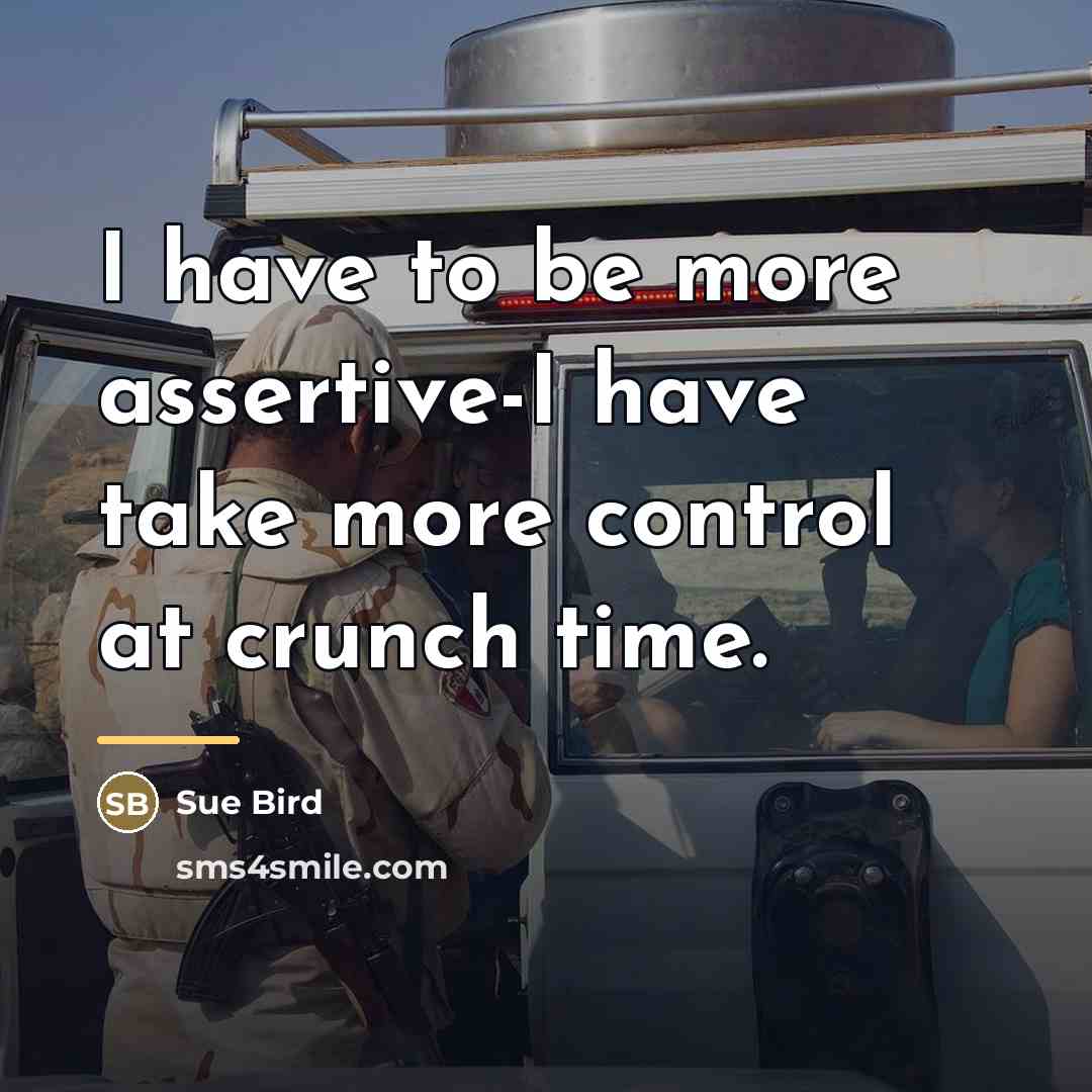 “I have to be more assertive-I have take more control…” quote by Sue Bird