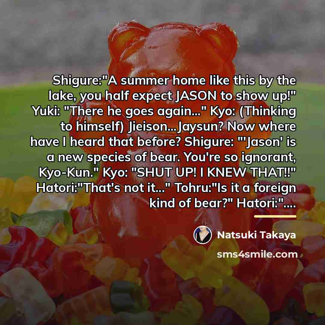 “Shigure:"A summer home like this by the lake, you half…” quote by Natsuki Takaya