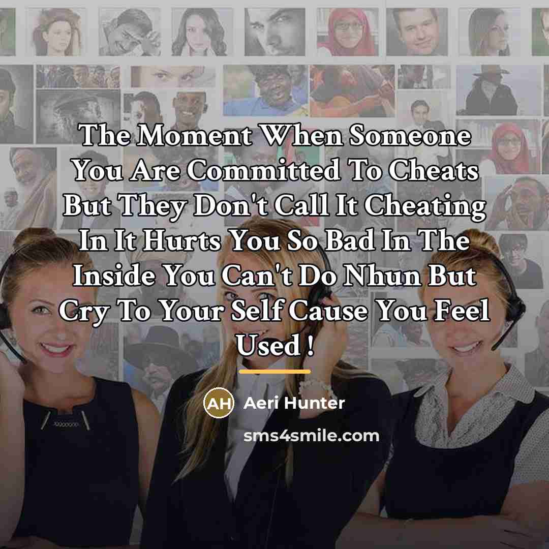 “The Moment When Someone You Are Committed To Cheats But…” quote by Aeri Hunter