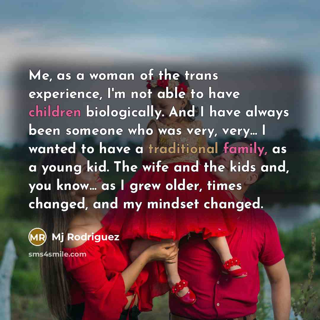 “Me, as a woman of the trans experience, I'm not…” quote by Mj Rodriguez
