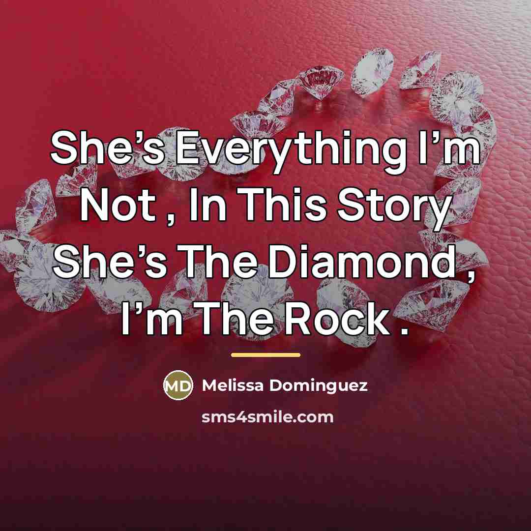 “She's Everything I'm Not , In This Story She's The…” quote by Melissa Dominguez