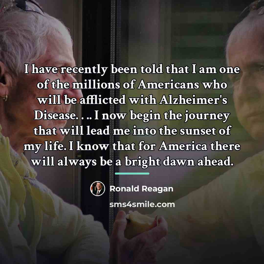 “I have recently been told that I am one of…” quote by Ronald Reagan