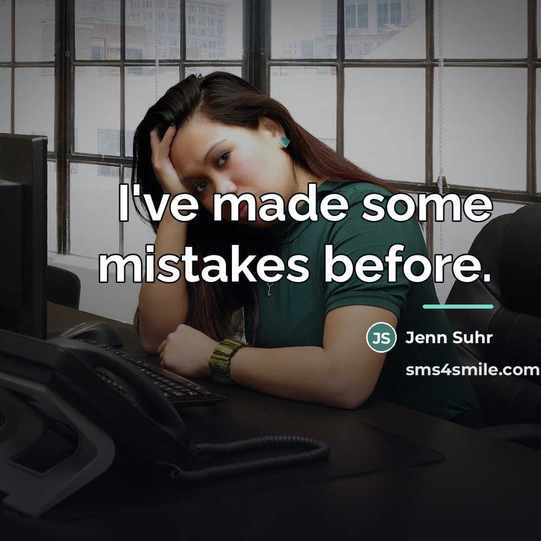“I've made some mistakes before.…” quote by Jenn Suhr