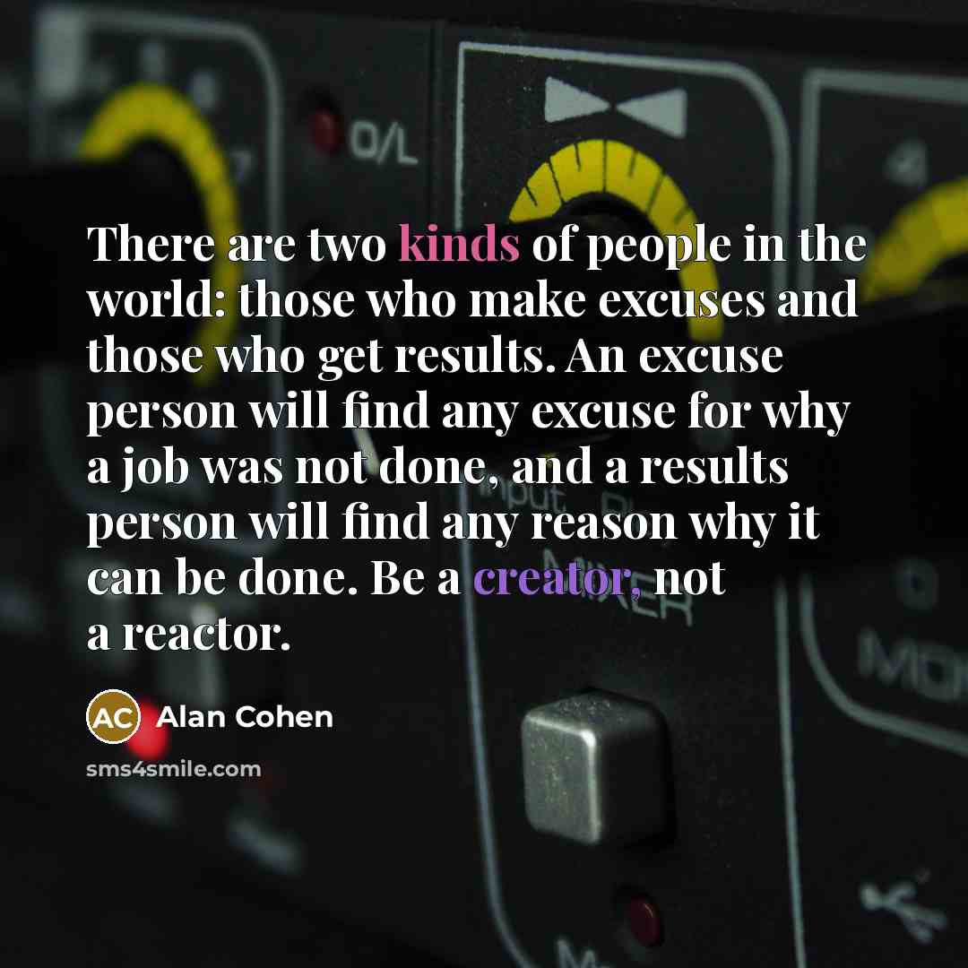 “There are two kinds of people in the world: those…” quote by Alan Cohen