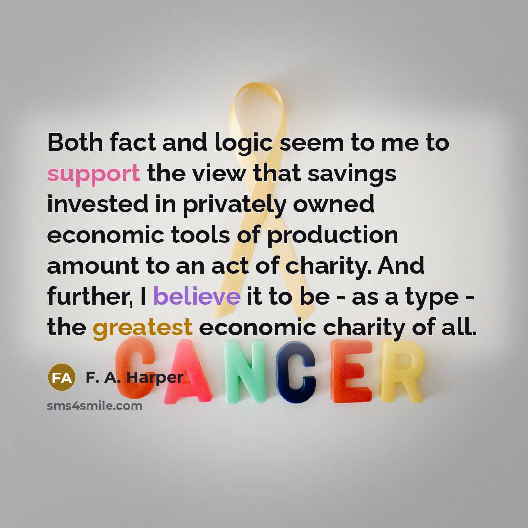“Both fact and logic seem to me to support the…” quote by F. A. Harper