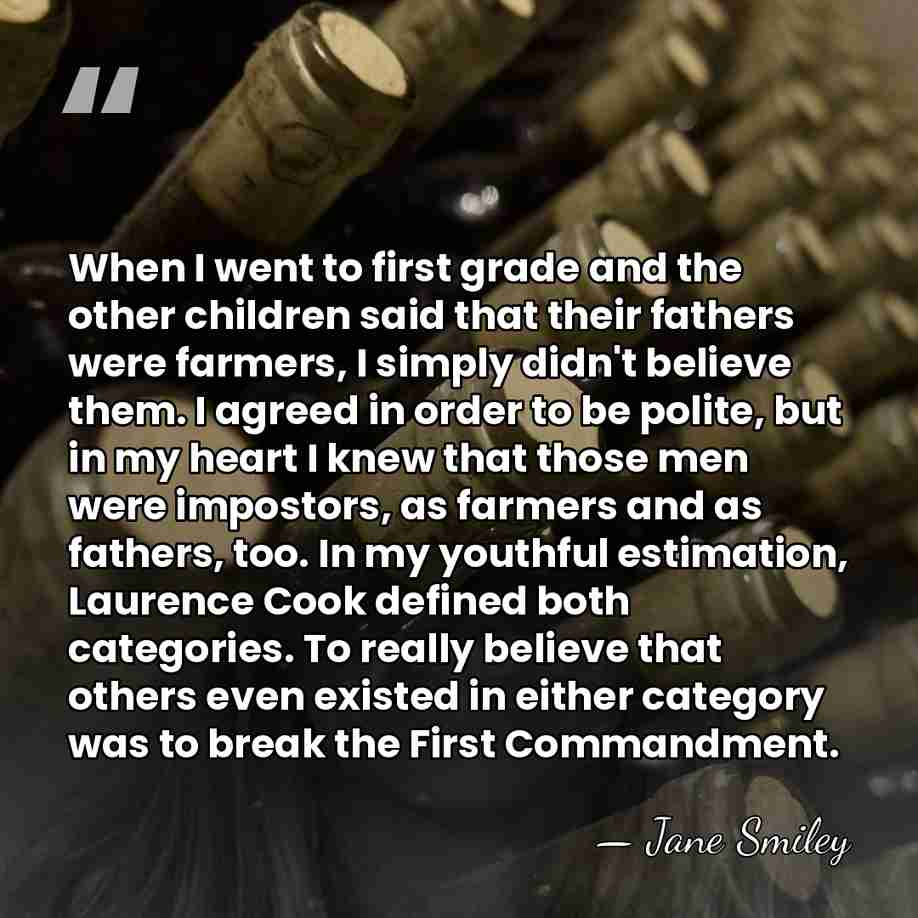 When I went to first grade and the other children said that&hellip; - Jane Smiley