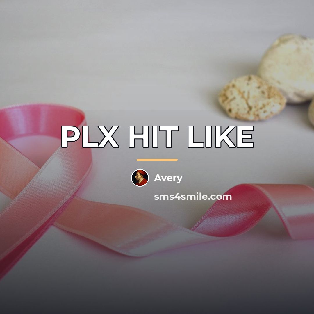 “PLX HIT LIKE…” quote by Avery