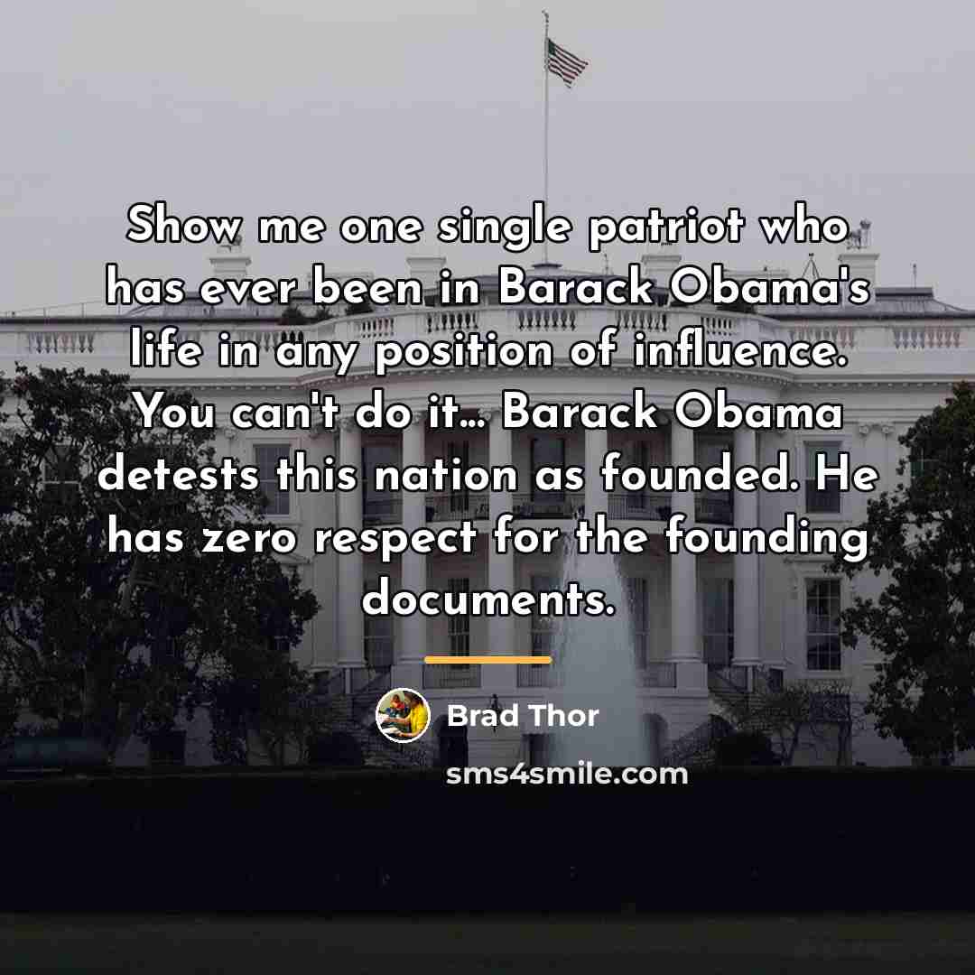 “Show me one single patriot who has ever been in…” quote by Brad Thor