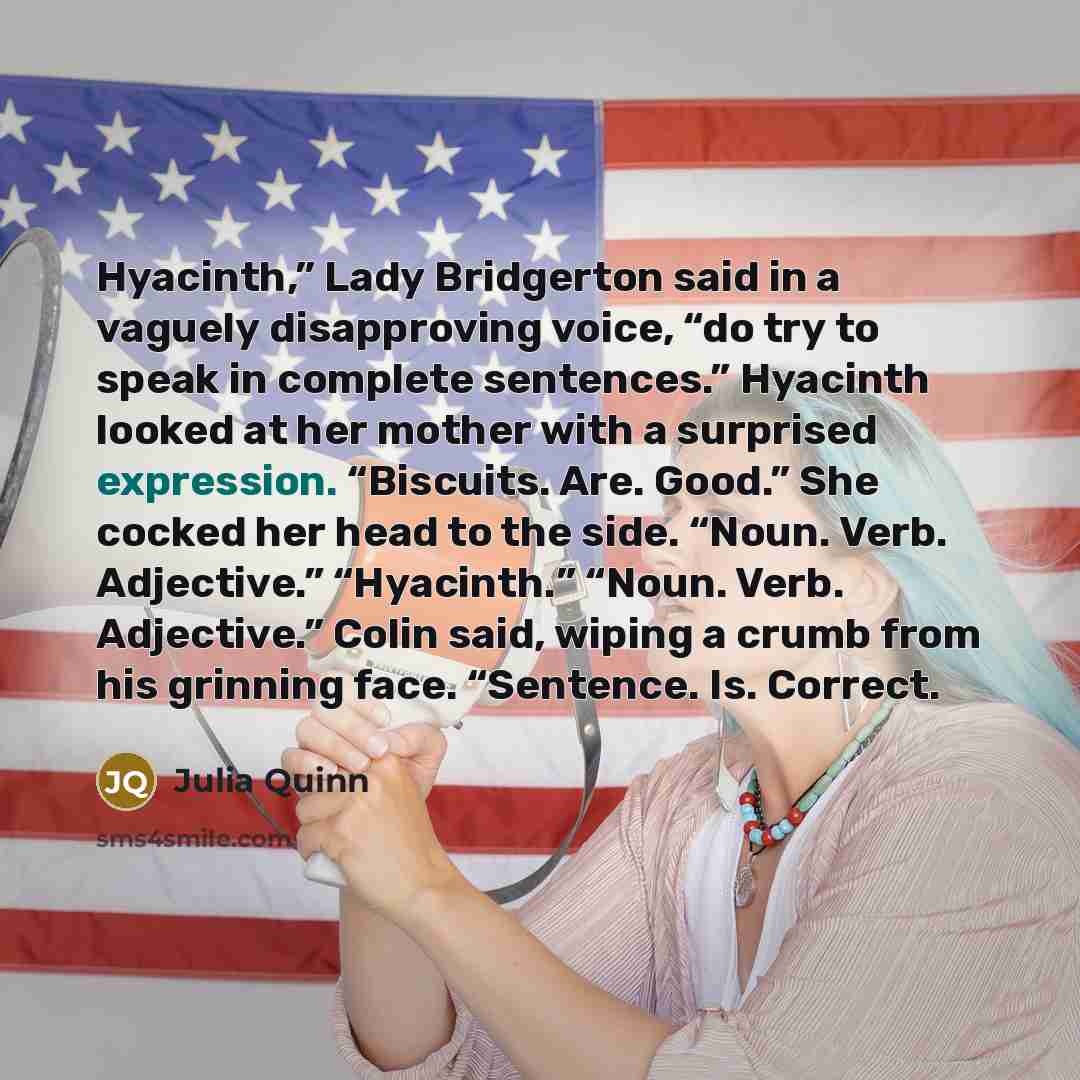 “Hyacinth,” Lady Bridgerton said in a vaguely disapproving voice, “do…” quote by Julia Quinn