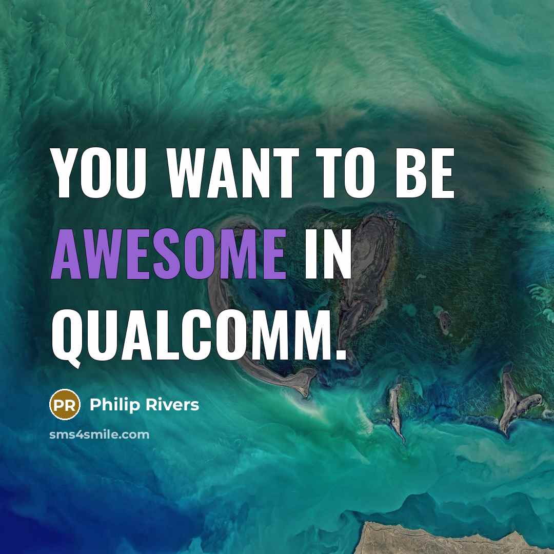 “You want to be awesome in Qualcomm.…” quote by Philip Rivers